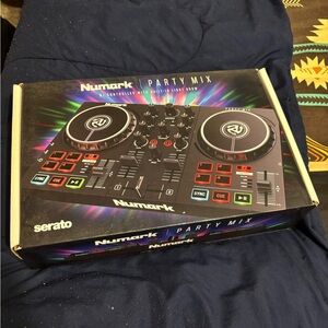mark. Party Mix DJ Controller - Black